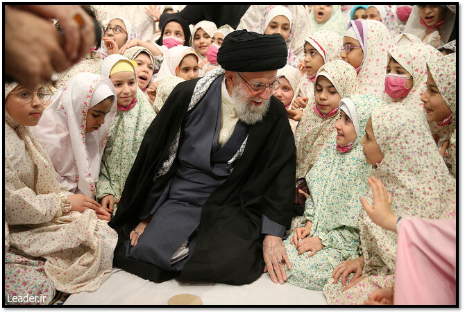 Khamenei At Coming-of-Age Ceremony For Girls | The Iran Primer